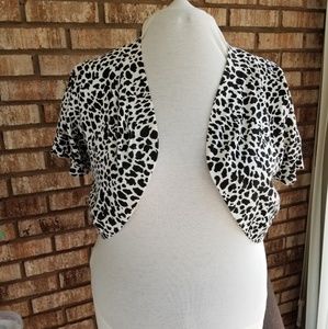 Animal Print Shrug